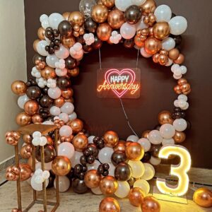 Rose-gold Sequin Curtains Decoration