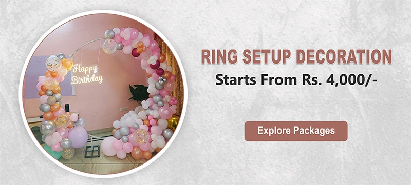 Ring Setup Decoration